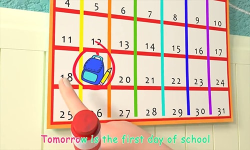 آموزش انیمیشن زبان انگلیسی کودکان کوکوملون cocomelon قسمت سوم Getting Ready for School Song