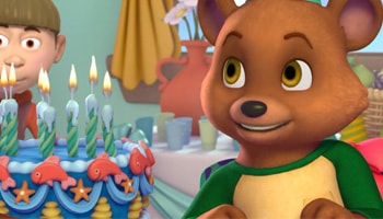 انیمیشن گلدی و خرسه آموزش زبان انگلیسی برای کودکانgoldie and bear