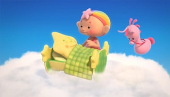 انیمیشن کوچولوهای ابری به زبان انگلیسی برای کودکان بالای 2 سال