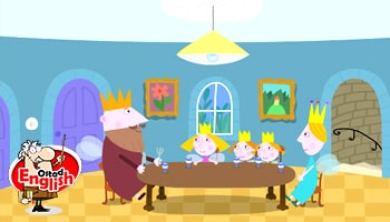 انیمیشن پرنسس هالی و بن آموزش زبان انگلییسی کودکان