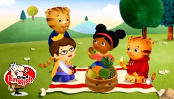 انیمیشن دنیل تایگر آموزش زبان انگلیسی کودکان