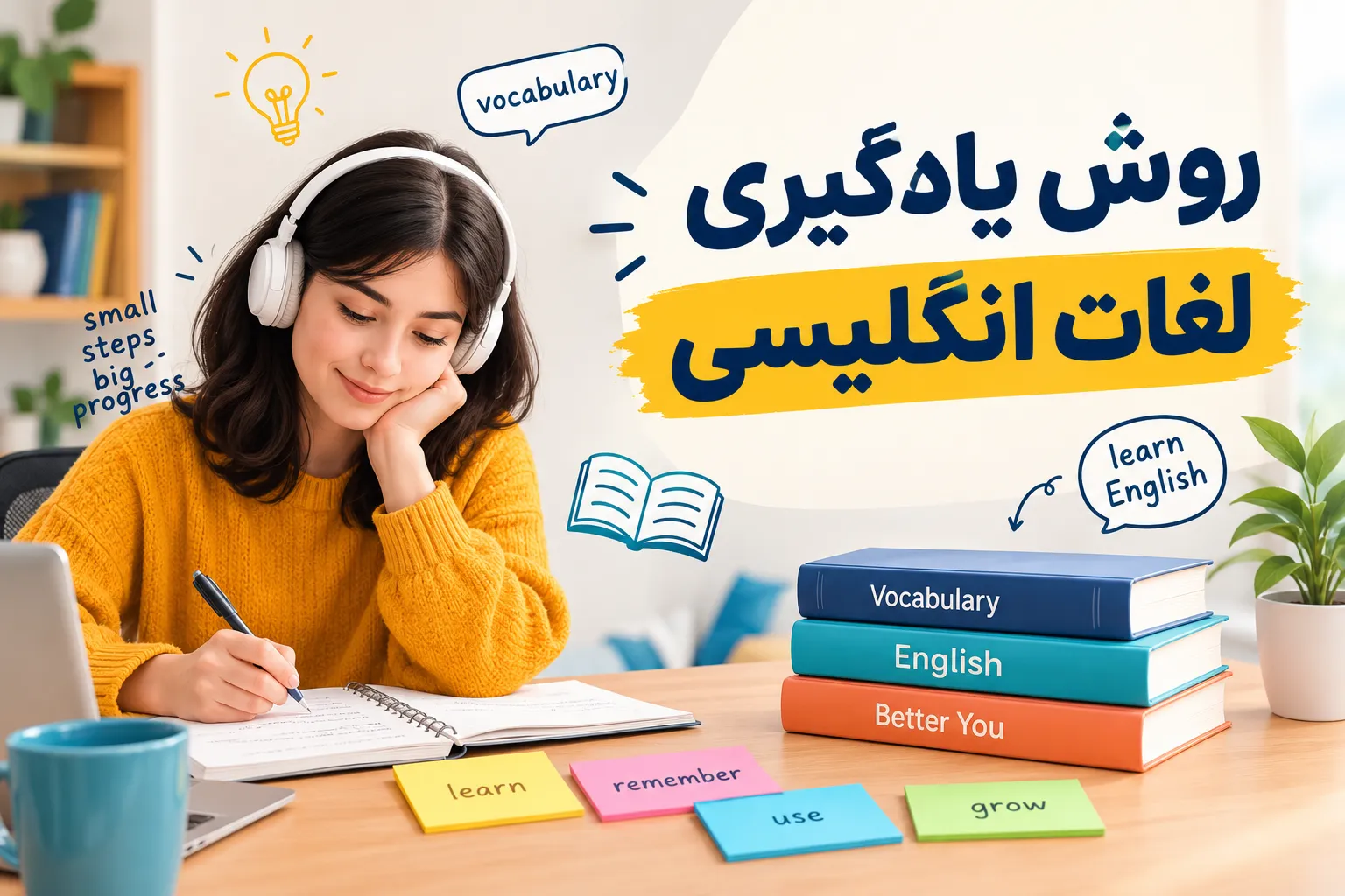 روش یادگیری لغات انگلیسی
